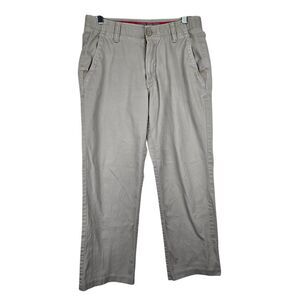 Under Armour Mens Khaki Pants Size 32X30 Chino Preppy Academia Casual Tan School